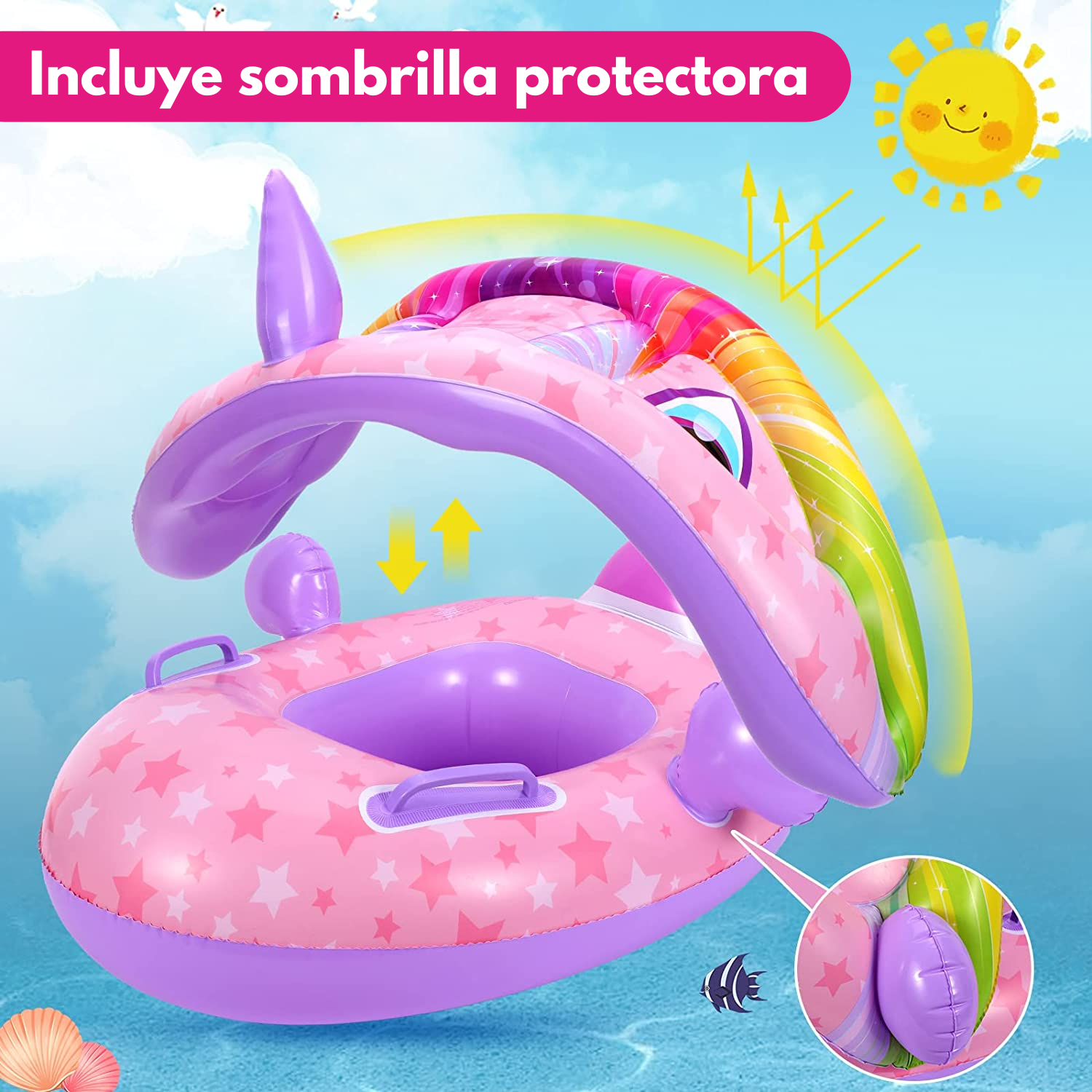 Baby Care - Flotador solar ¡Últimas unidades!